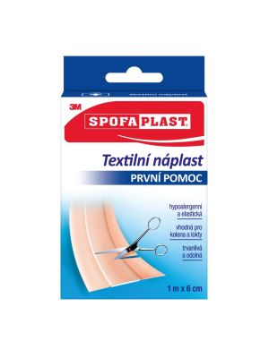 3M Spofaplast 154 Textilná elastická náplasť, 1 m x 6 cm