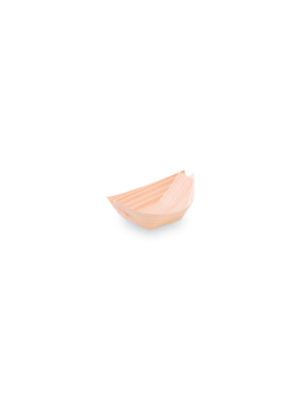 Fingerfood miska drevená lodička 8 x 5,5 cm [100 ks]