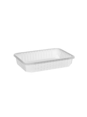 Vanička (PP) ECONOMY hranatá priehľadná 181 x 132 mm 500ml [50 ks]