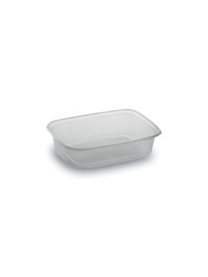Miska (PP) hranatá priehľadná 108 x 81 mm 125ml [100 ks]