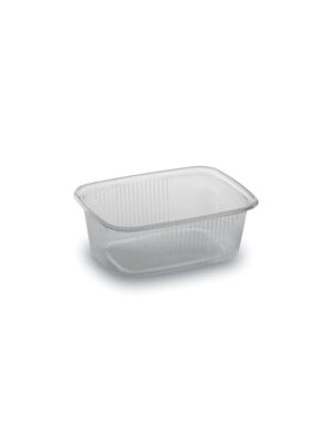 Miska (PP) hranatá priehľadná 108 x 81 mm 200ml [100 ks]