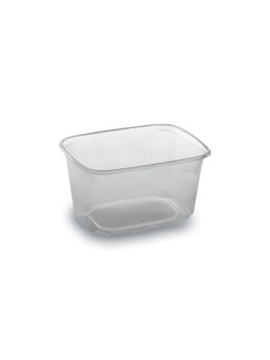 Miska (PP) hranatá priehľadná 108 x 81 mm 300ml [100 ks]