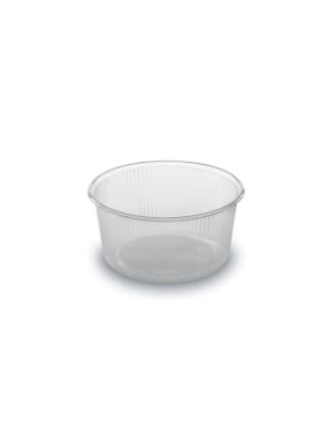 Miska (PP) okrúhla priehľadná Ø101mm 250ml [100 ks]