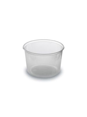 Miska (PP) okrúhla priehľadná Ø101mm 300ml [100 ks]