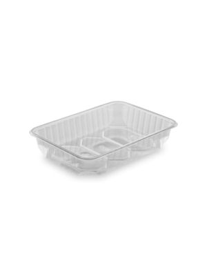 Vanička (PP) hranatá priehľadná 186 x 133 mm 500ml [50 ks]