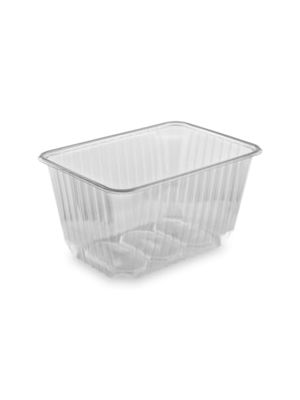 Vanička (PP) hranatá priehľadná 186 x 133 mm 1500ml [50 ks]