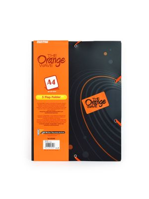 Mapy na spisy ORANGE 3 FLAP HOLDER, A4