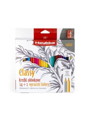Heykka pastelky Classy, 24+2 barvy
