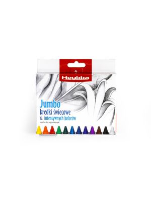 Heykka voskovky Jumbo, 12 barev
