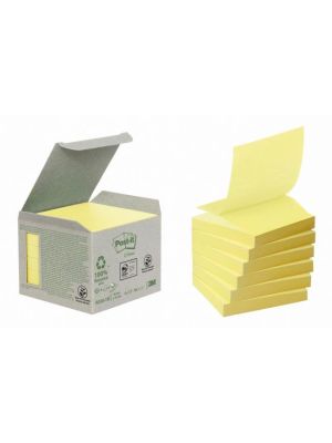 Z-Bločky Post-it recyklované 76x76mm žlté