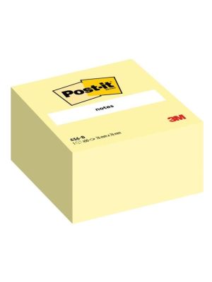 Bloček kocka Post-it 76x76 žltá 450l