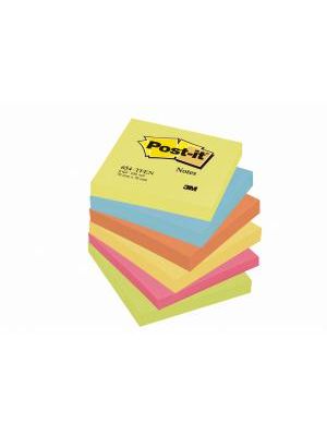 Bločky Post-it ENERGETIC 76x76mm, 6x100 lístkov