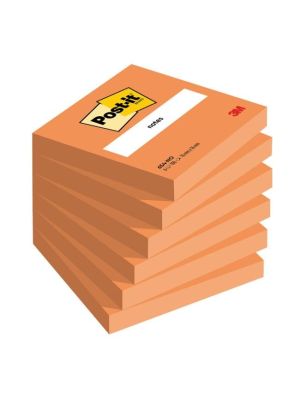 Bloček Post-it 76x76 tekvicovo oranžový
