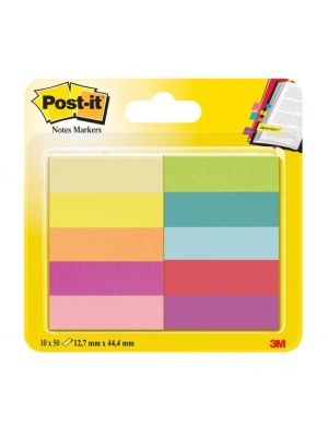 Záložky Post-it papierové 12,7x44,4mm