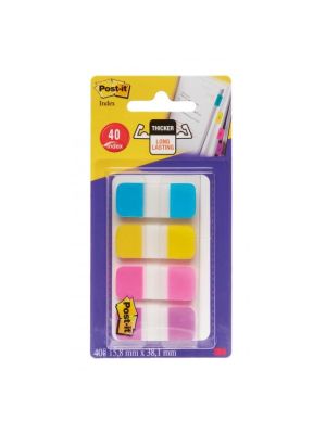 Záložky Post-it Index úzky extra silný15,8x38,1mm
