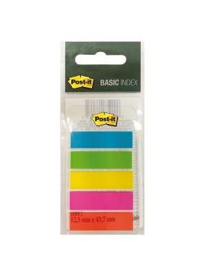 Post-it index 11,9 x 43,2 mm, 5 farieb/20 lístkov