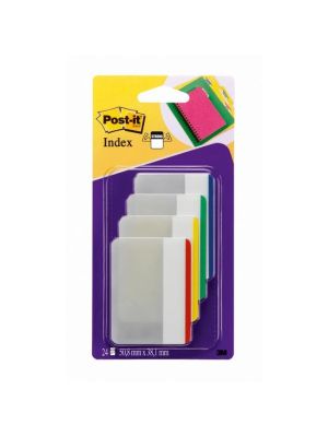 Post-it index silný široký  klasické farby 50,8 x 38 mm