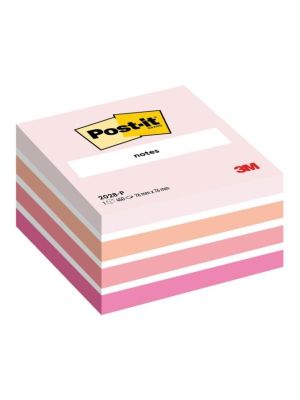 Bloček kocka Post-it 76x76 ružová