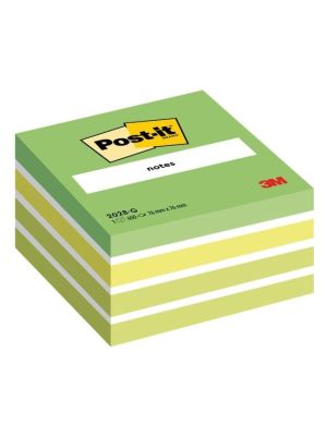 Bloček kocka Post-it 76x76 zelená