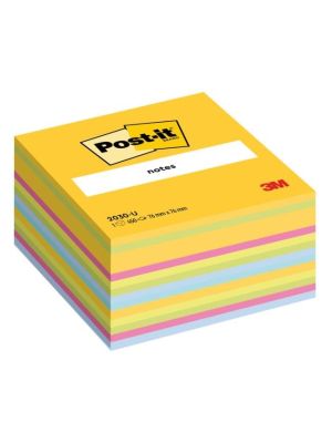 Bloček kocka Post-it 76x76 mix farieb
