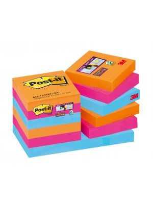 Bločky Post-it Super Sticky `Bangkok` 47,6x47,6mm