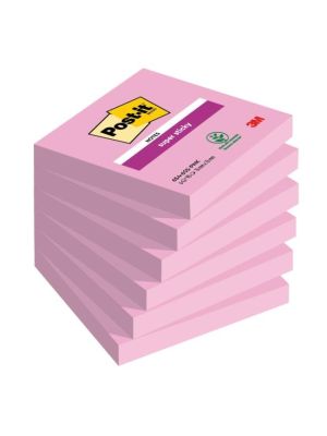 Bločky Post-it Super Sticky svetlo ružové 76x76mm