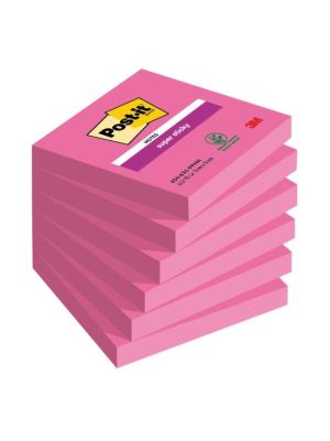 Bločky Post-it Super Sticky svetlo ružové 76x76mm