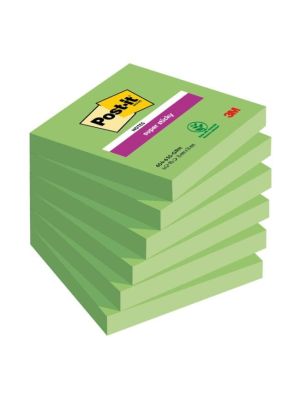 Bločky Post-it Super Sticky zelené 76x76mm