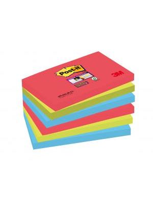 Bločky Post-it Super Sticky `Bora Bora` 76x127mm