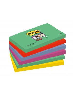 Bločky Post-it Super Sticky `Marrakesh` 76x127mm