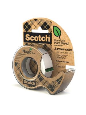Lepiaca páska Scotch Magic neviditeľná popisovateľná 900 19mm x 20m s dispenzorom