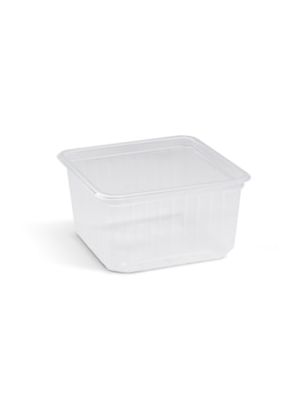 Vanička (PP) Quadroboxx priehľadná 115 x 115 x 61 mm 500ml [50 ks]