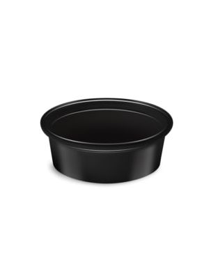 Dressingová miska (PP) čierná Ø70mm 50ml [50 ks]