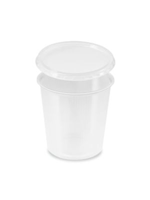 Miska (PP) okrúhla priehľadná 500ml + viečko [250 sád]