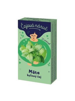 Čaj LEROS bylinný Čajová náruč mäta prieporná 20 x 1 g