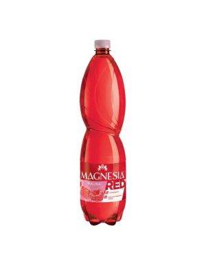 Minerálna voda MAGNESIA red ochutená - malina 6 x 1,5 ℓ
