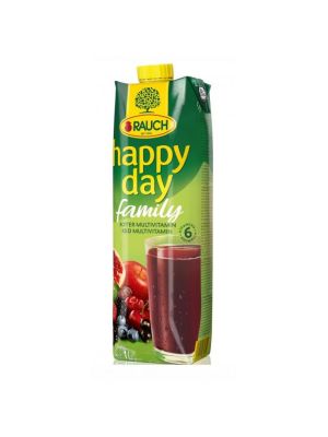 Džús Happy Day Family Multivitamín red fruit 1 ℓ