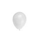 Nafukovací balónik biely Ø25cm `M` [100 ks]