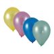 Nafukovací balónik metalíza farebný mix Ø25cm `M` [100 ks]