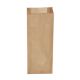 Papierové vrecko s bočným skladom hnedé 15+7 x 42 cm `3kg` [500 ks]