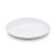 Papierový tanier (FSC Mix) hlboký biely Ø22cm [50 ks]