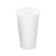 Papierový pohár biely Ø90mm 510ml `XL: 0,4L/16oz` [10 ks]
