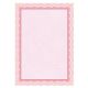 Certifikačný papier APLI A4 bledo ružový 115g 25 hárkov