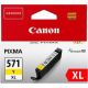 Atramentová náplň Canon CLI-571Y pre MG 5750/5751/6850/6851/7750/7751 yellow (7 ml)