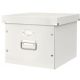 Škatuľa na závesné obaly Leitz Click & Store biela