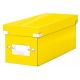 Škatuľa na CD Click & Store žltá