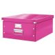Veľká škatuľa A3 Click & Store ružová