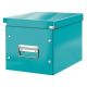 Štvorcová škatuľa A5 (M) Click & Store ľadová modrá