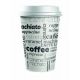 Plastové viečko biele 62 mm `Coffee to go` 100ks