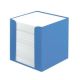 Blok kocka nelepená Herlitz Color Blocking 90x90x90mm baltická modrá